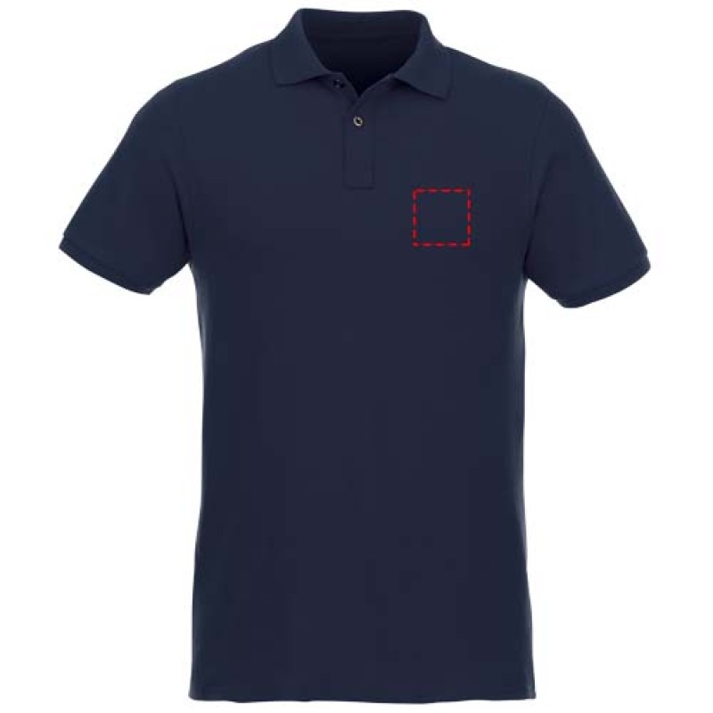 Beryl short sleeve men's organic recycled polo